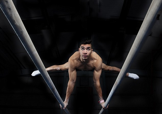 louis smith british gymnast parallel bars