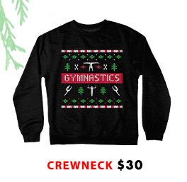 Gymnastics Holiday sweater