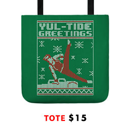Yul-Tide Greetings Tote