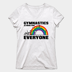 Gymnastics is for Everyone t-shirt